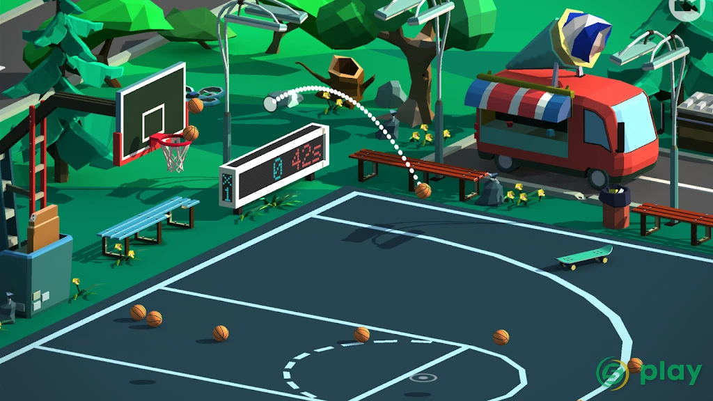 Basketball Battle — скриншот 1
