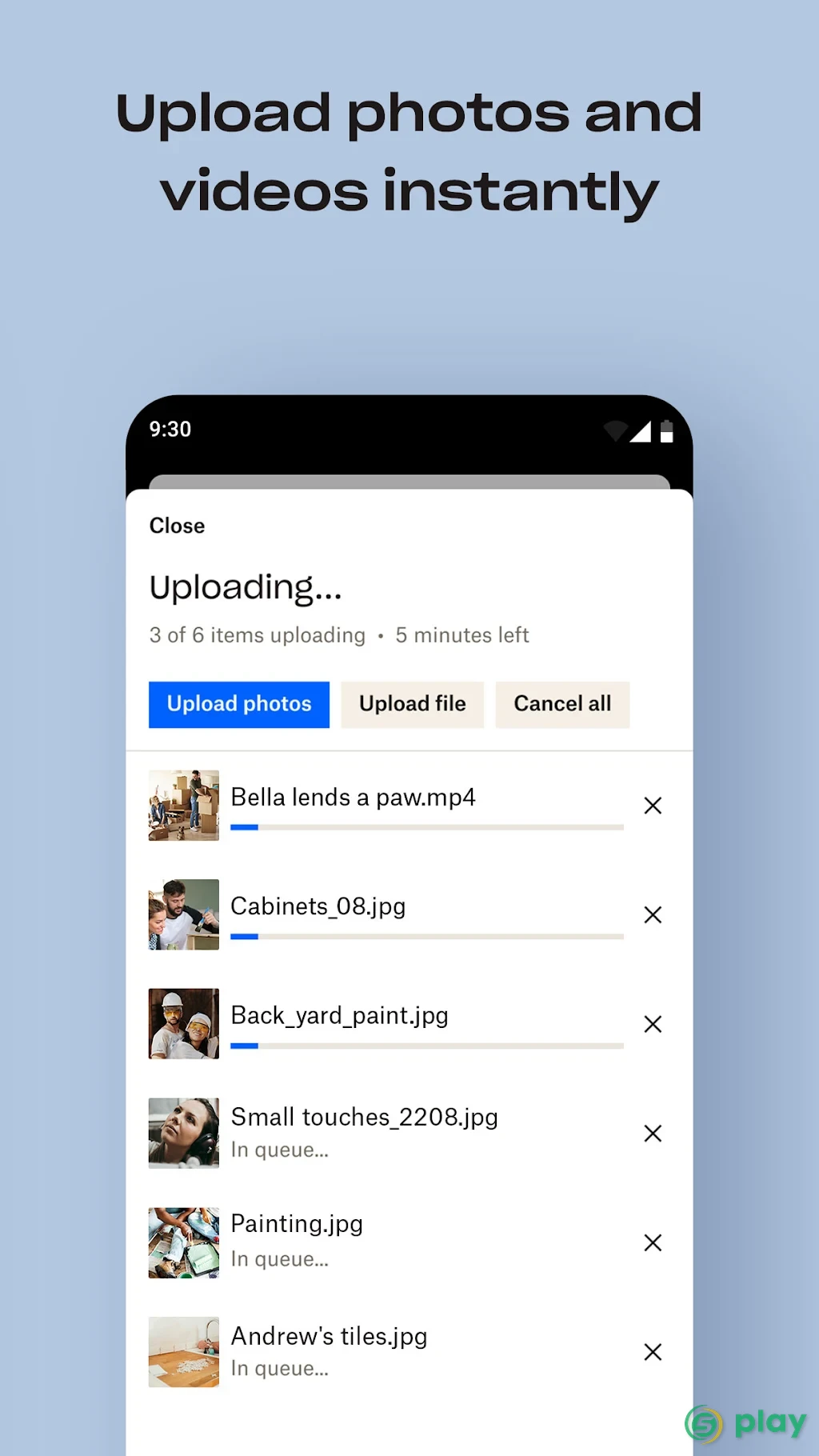 Dropbox — скриншот 2