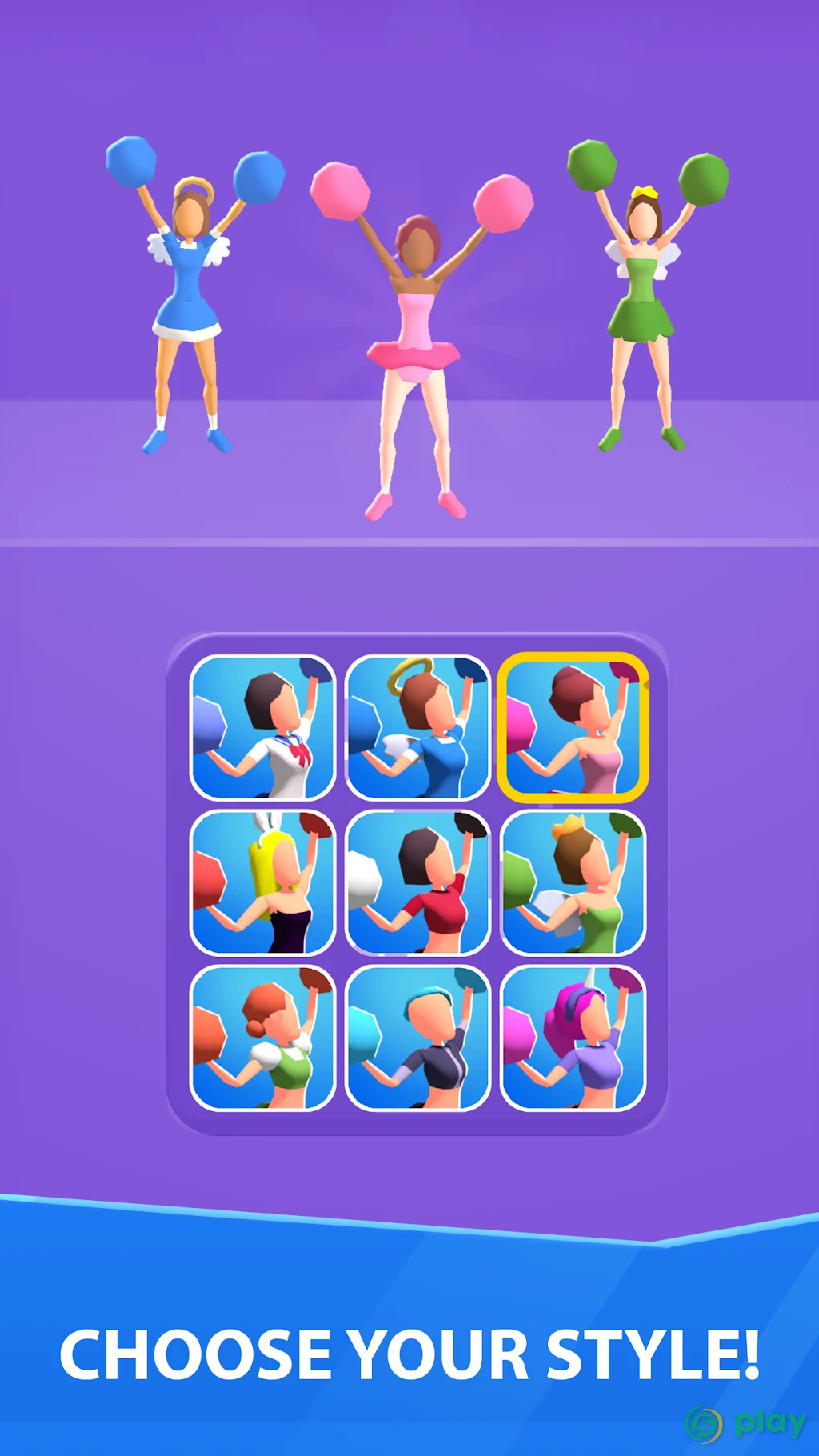 Cheerleader Run 3D — скриншот 4