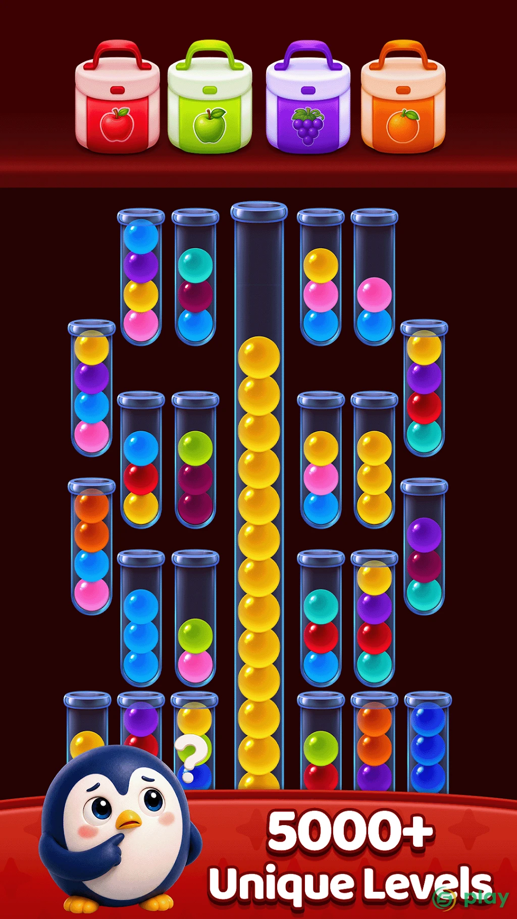 Ball Sort Color Water Puzzle — скриншот 2