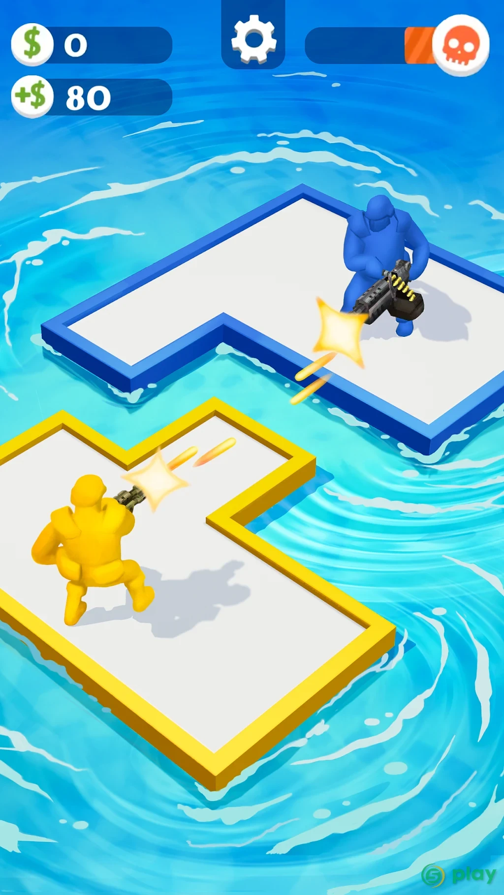 War of Rafts: Crazy Sea Battle — скриншот 3