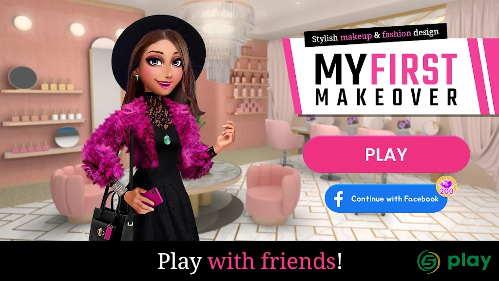 My First Makeover: Stylish makeup & fashion design — скриншот 1