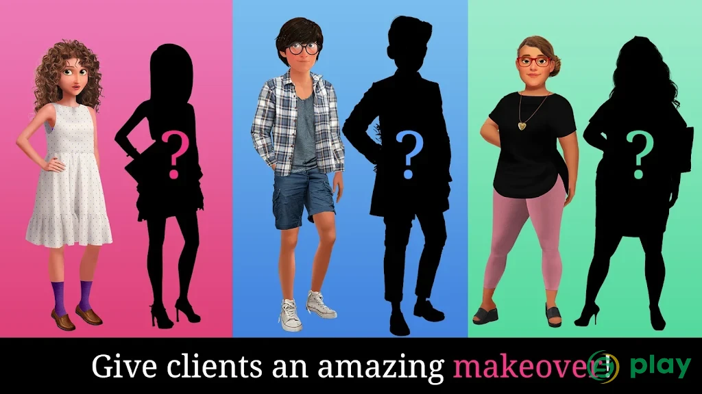 My First Makeover: Stylish makeup & fashion design — скриншот 4