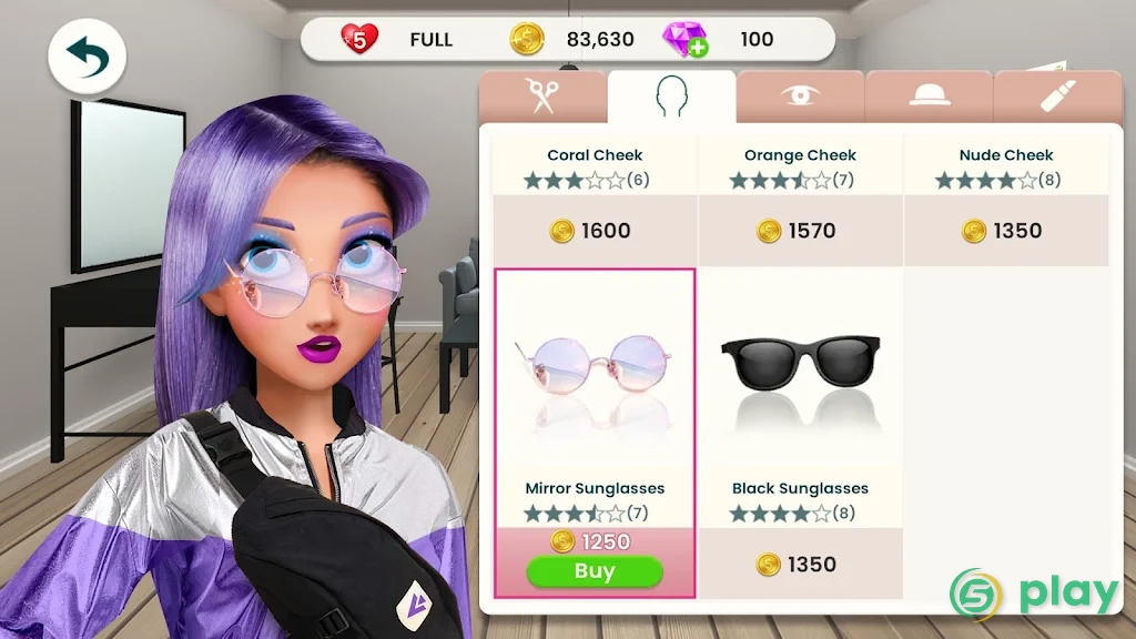 My First Makeover: Stylish makeup & fashion design — скриншот 5
