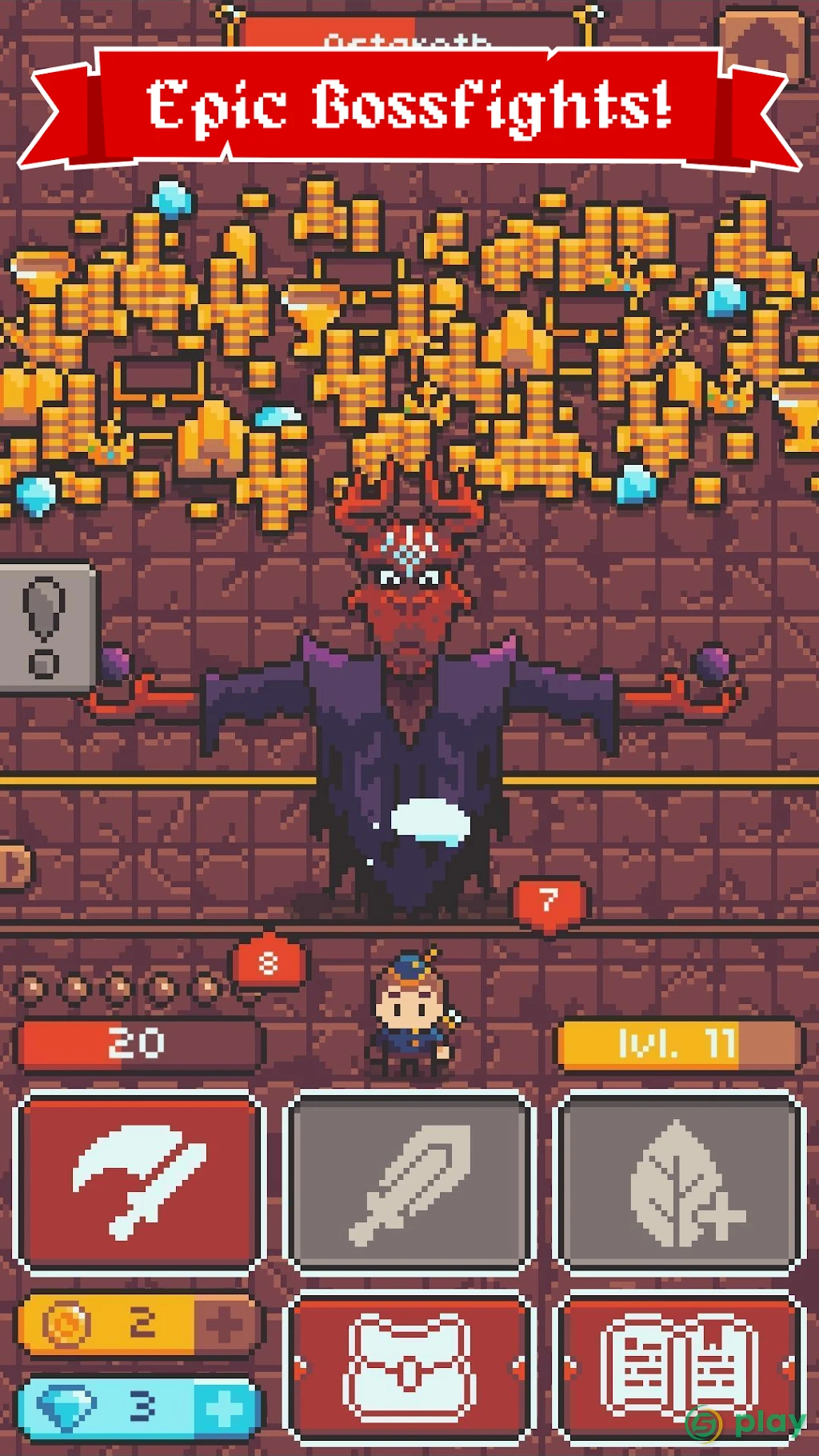 Eternis Heroes - Pixel Roguelike RPG — скриншот 2