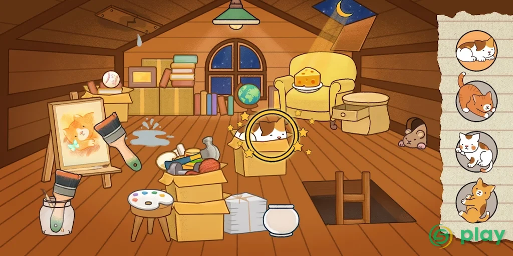 Find Hidden Cats - Detective Mio — скриншот 1