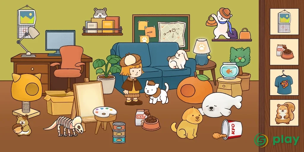Find Hidden Cats - Detective Mio — скриншот 5