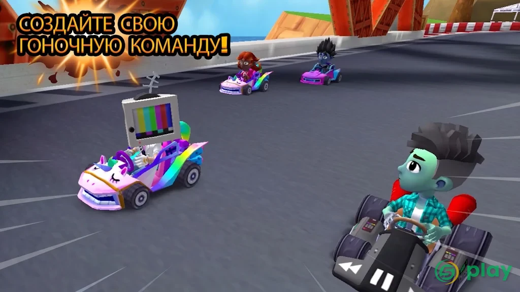 Boom Karts - Multiplayer Kart Racing — скриншот 11