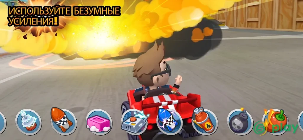 Boom Karts - Multiplayer Kart Racing — скриншот 2