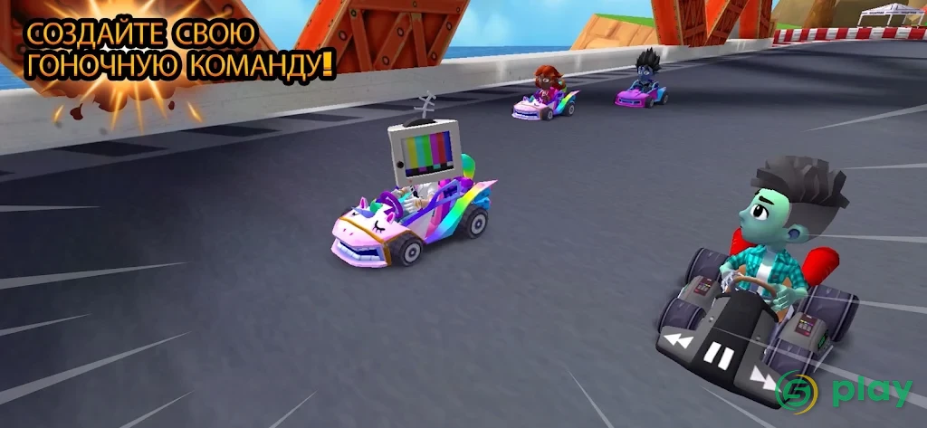 Boom Karts - Multiplayer Kart Racing — скриншот 5