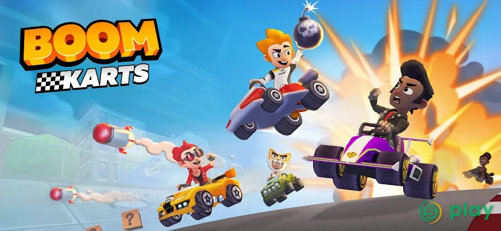 Boom Karts - Multiplayer Kart Racing — скриншот 6