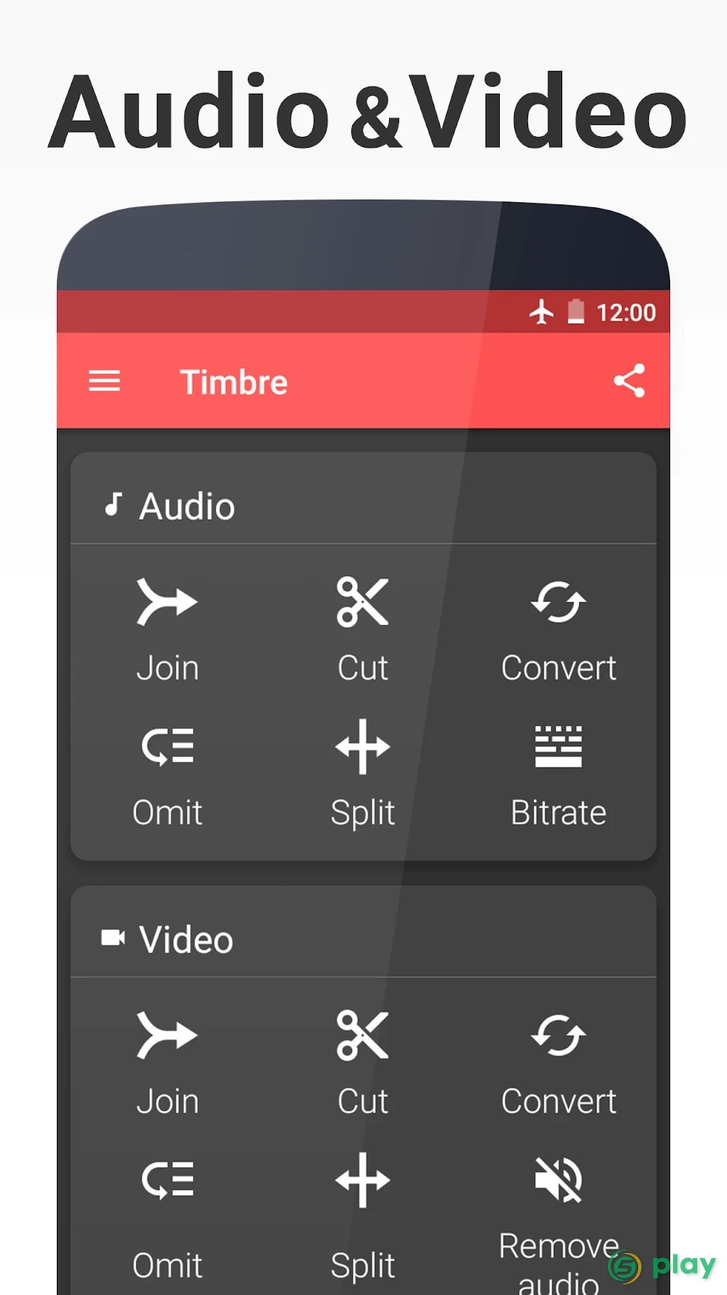 Timbre: Cut, Join, Convert Mp3 Audio & Mp4 Video — скриншот 4