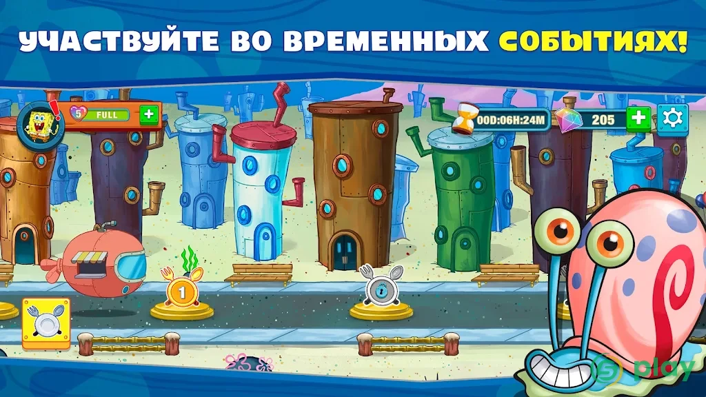 Губка Боб: готовка бургеров! — скриншот 8