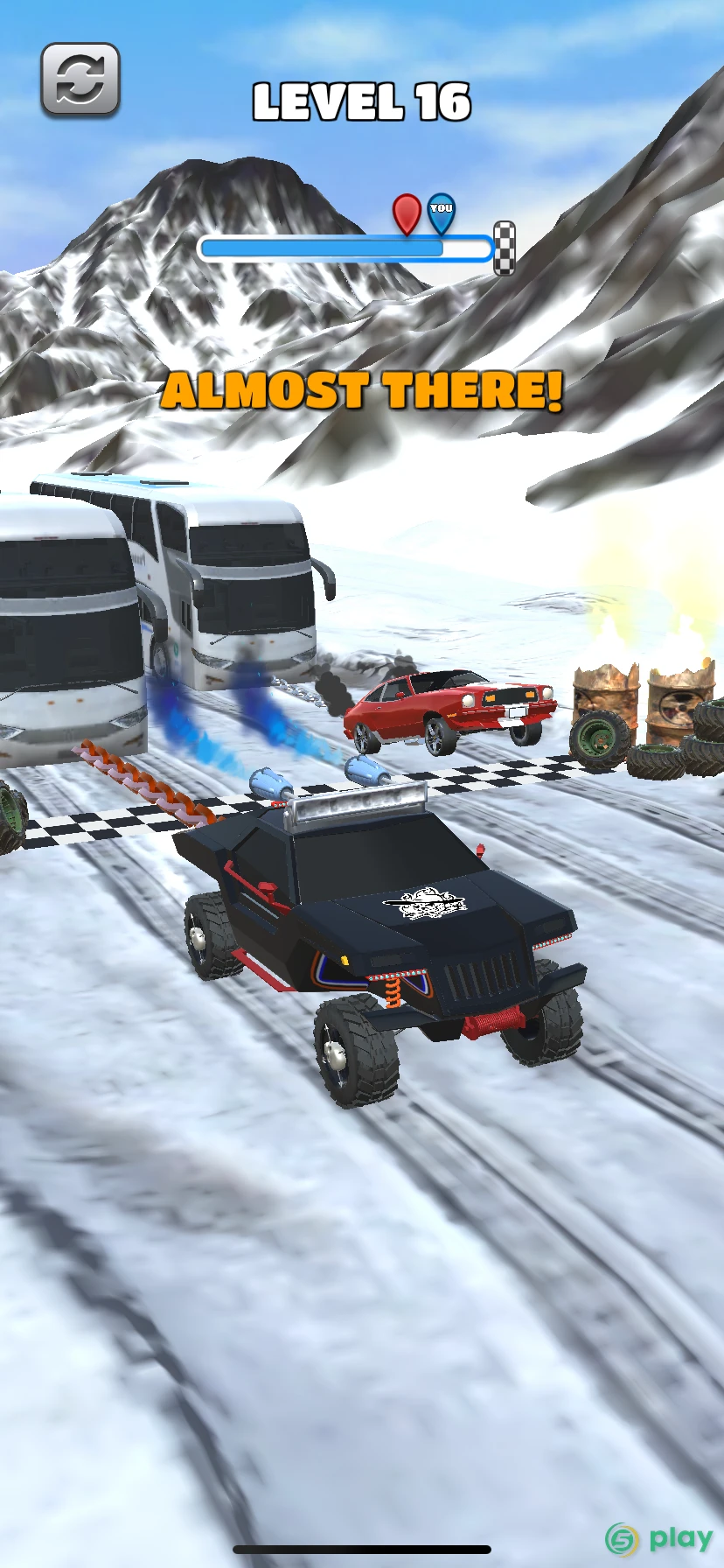 Towing Race — скриншот 1