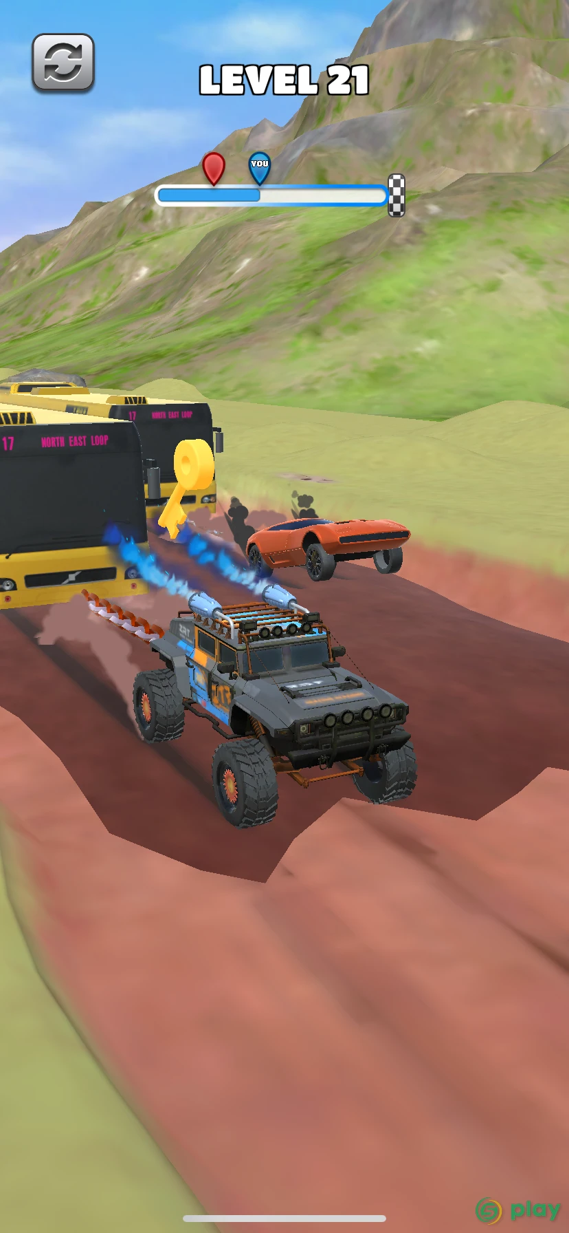 Towing Race — скриншот 2