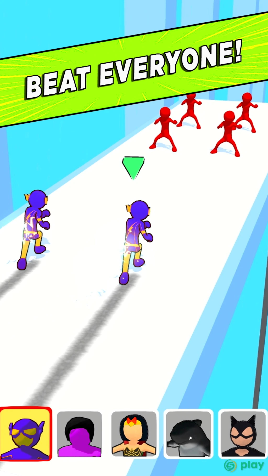 Superhero Race! — скриншот 4