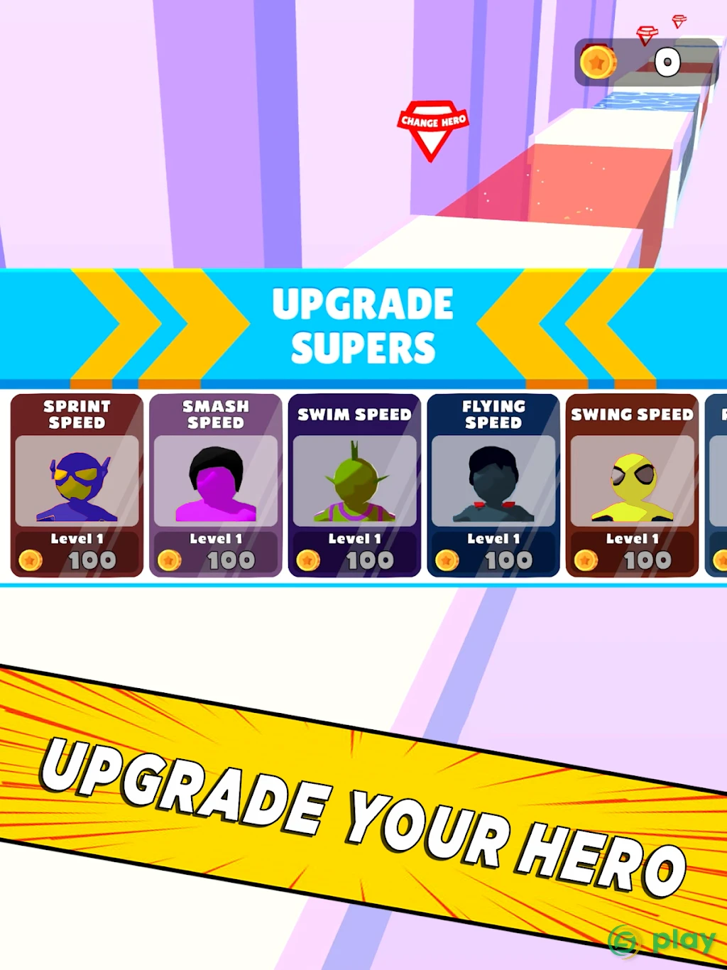 Superhero Race! — скриншот 6