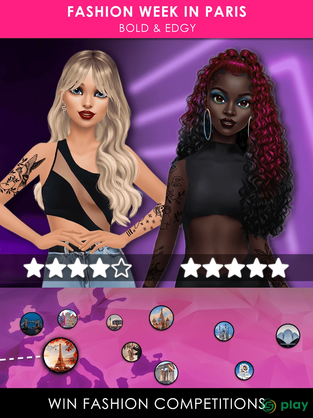 GLAMM'D - Style & Fashion Dress Up Game — скриншот 12