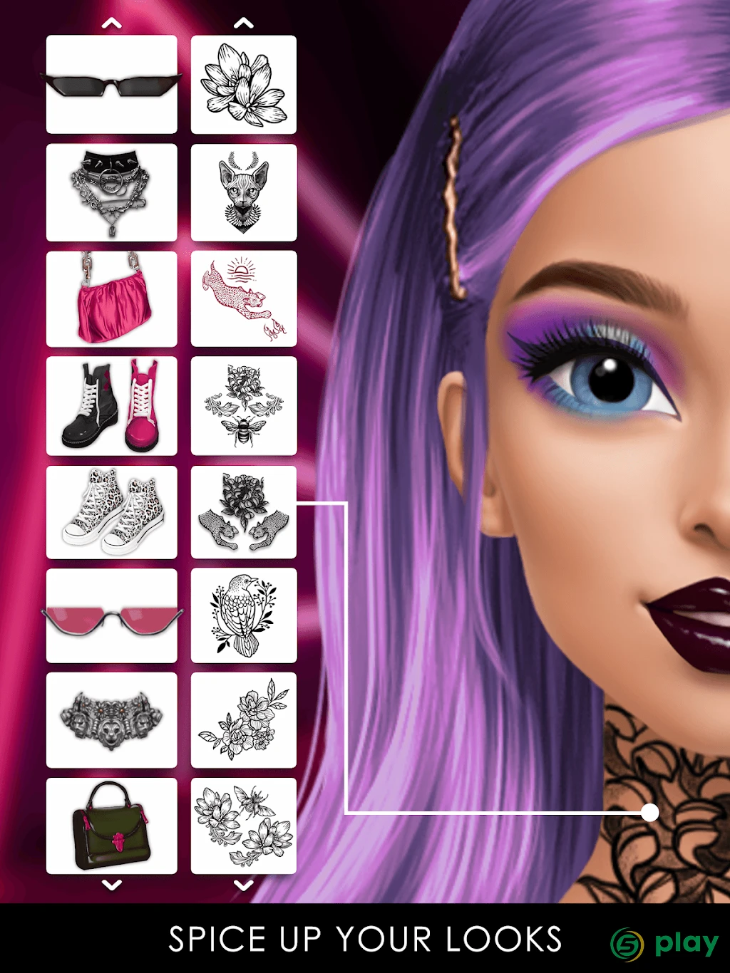 GLAMM'D - Style & Fashion Dress Up Game — скриншот 9
