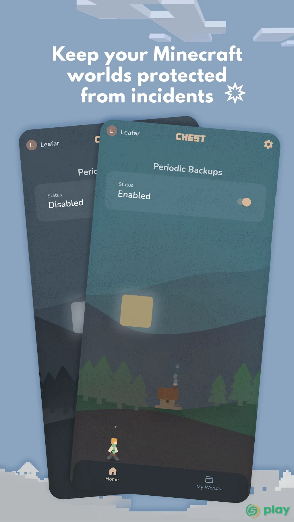 Backup Chest for Minecraft PE — скриншот 1