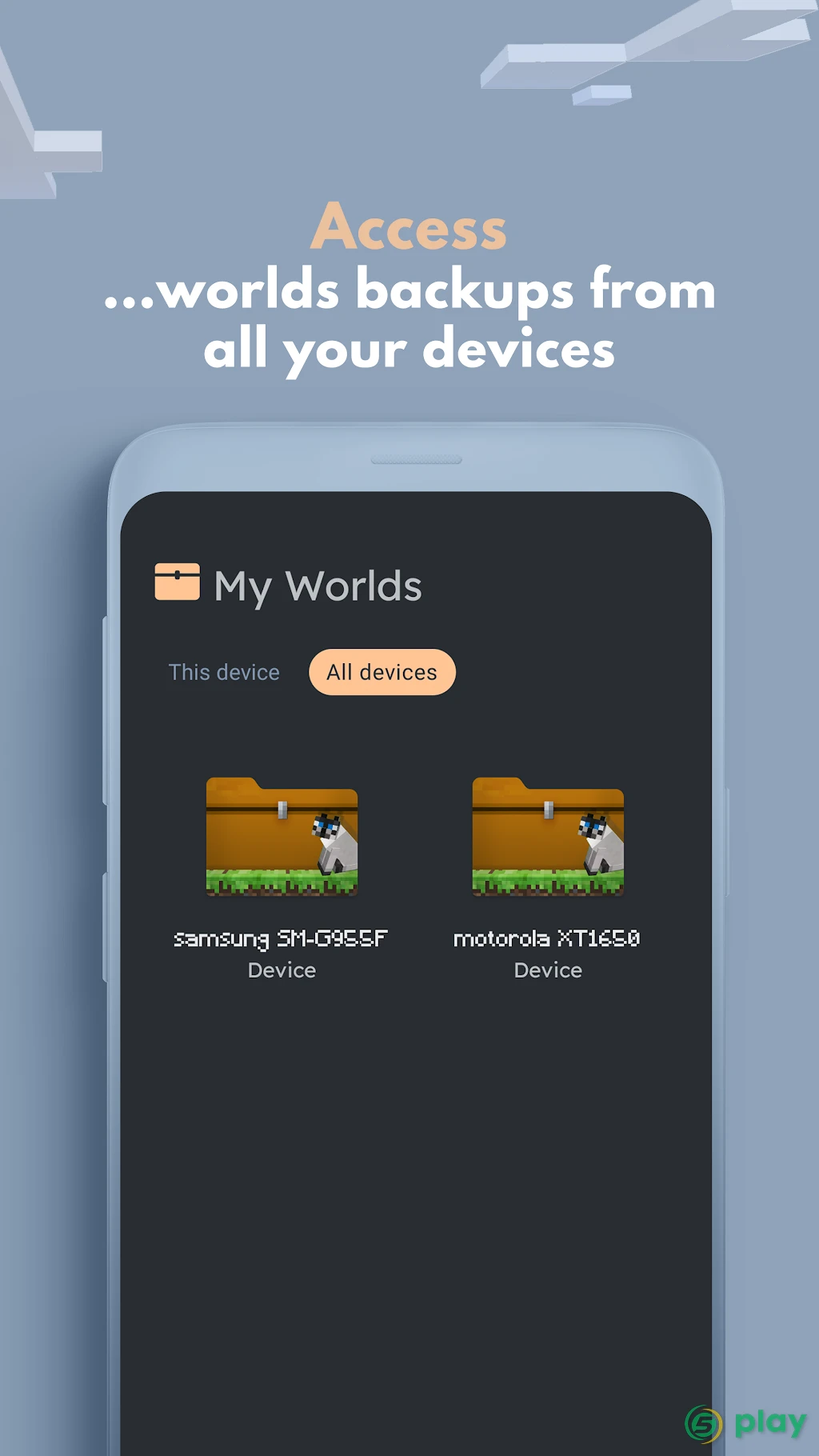 Backup Chest for Minecraft PE — скриншот 3