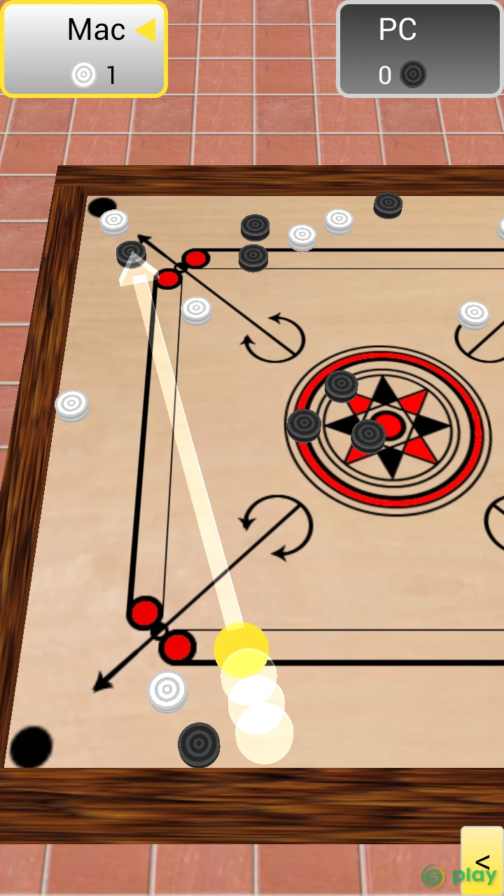 Carrom 3D — скриншот 1