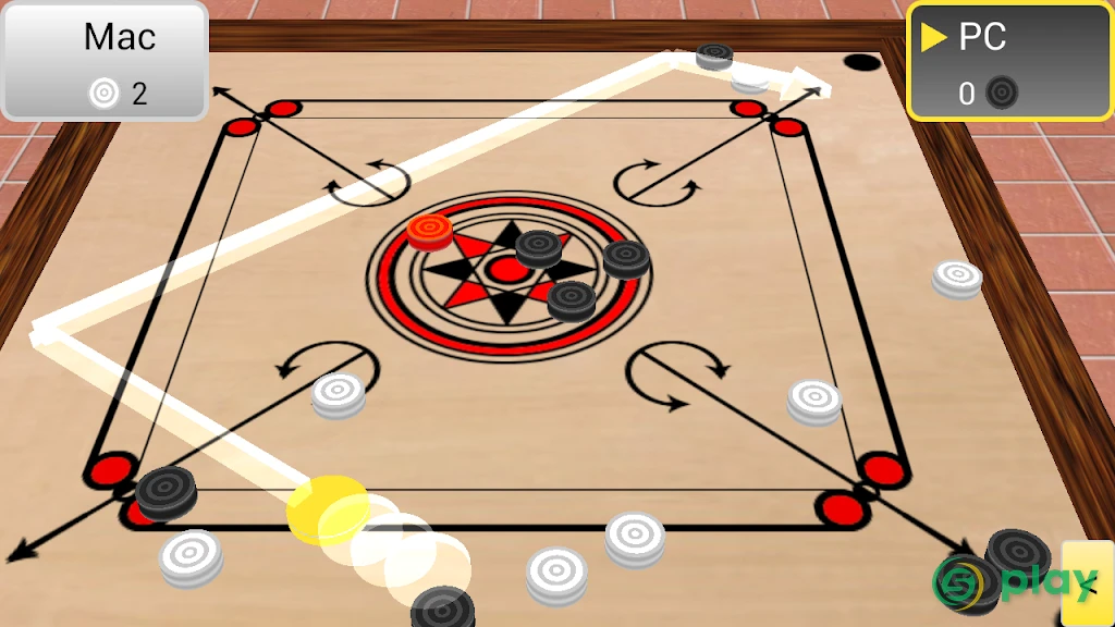 Carrom 3D — скриншот 2