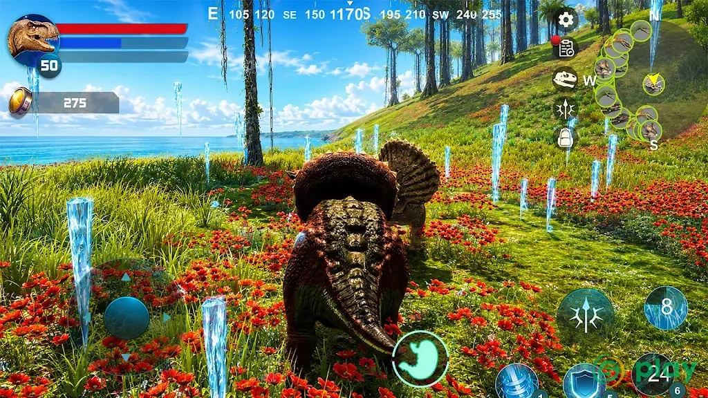 Triceratops Simulator — скриншот 4