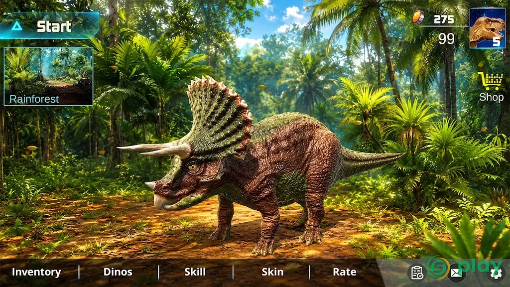 Triceratops Simulator — скриншот 6