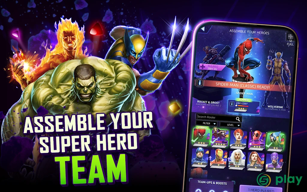 Marvel Puzzle Quest — скриншот 10