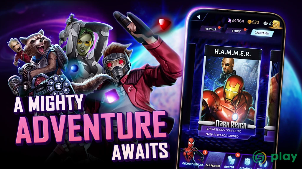 Marvel Puzzle Quest — скриншот 4
