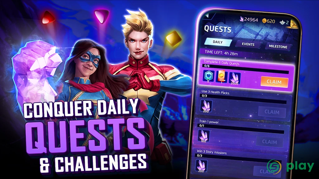 Marvel Puzzle Quest — скриншот 6