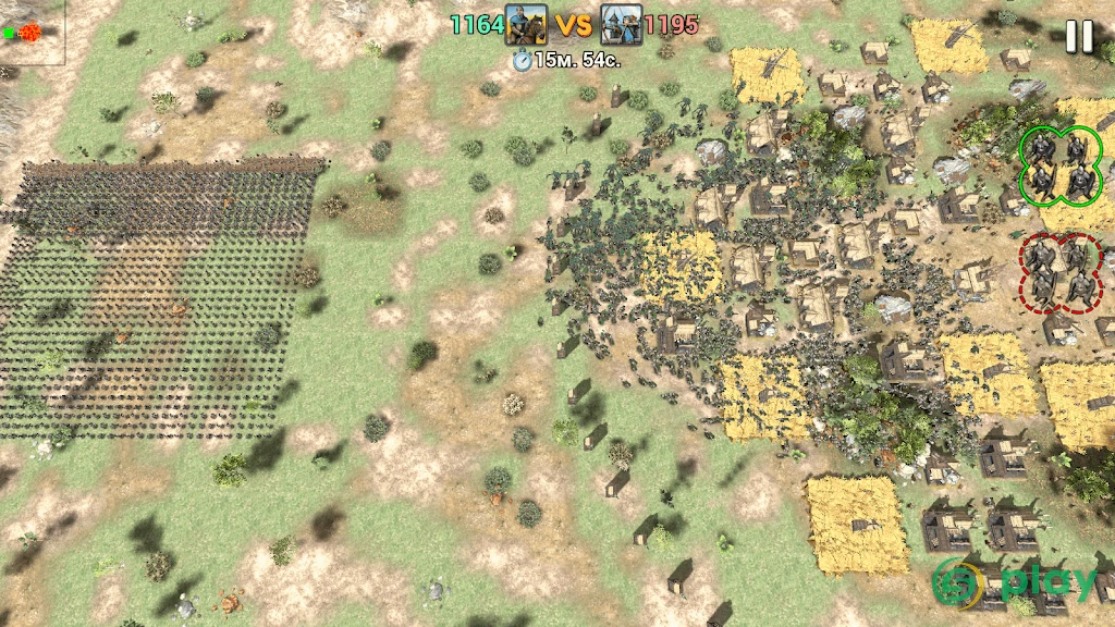 Shadows of Empires: PvP RTS — скриншот 7