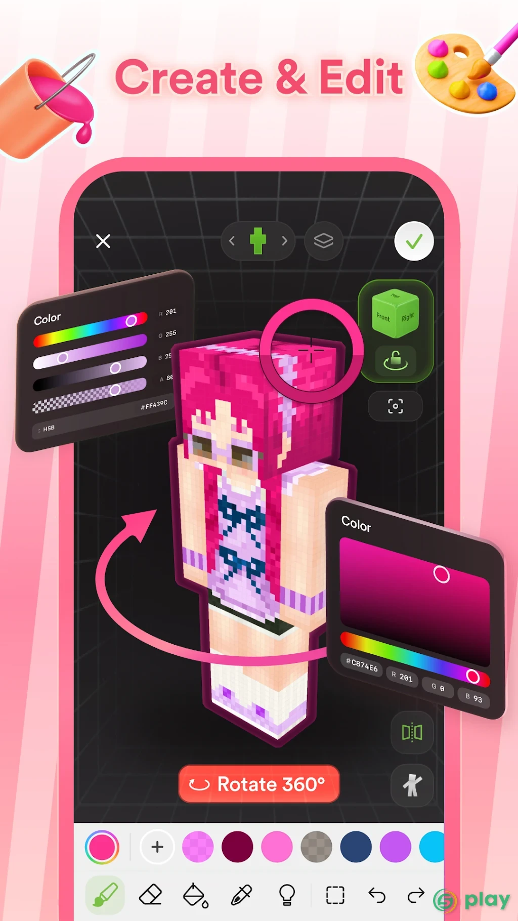 Skinseed for Minecraft — скриншот 2