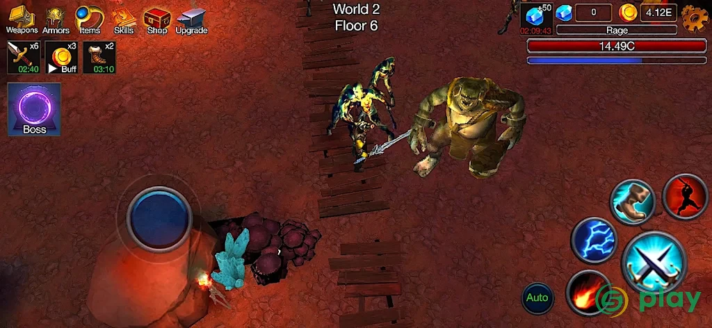Dungeon Clash - Idle AFK RPG | 3D Offline Crawler — скриншот 3