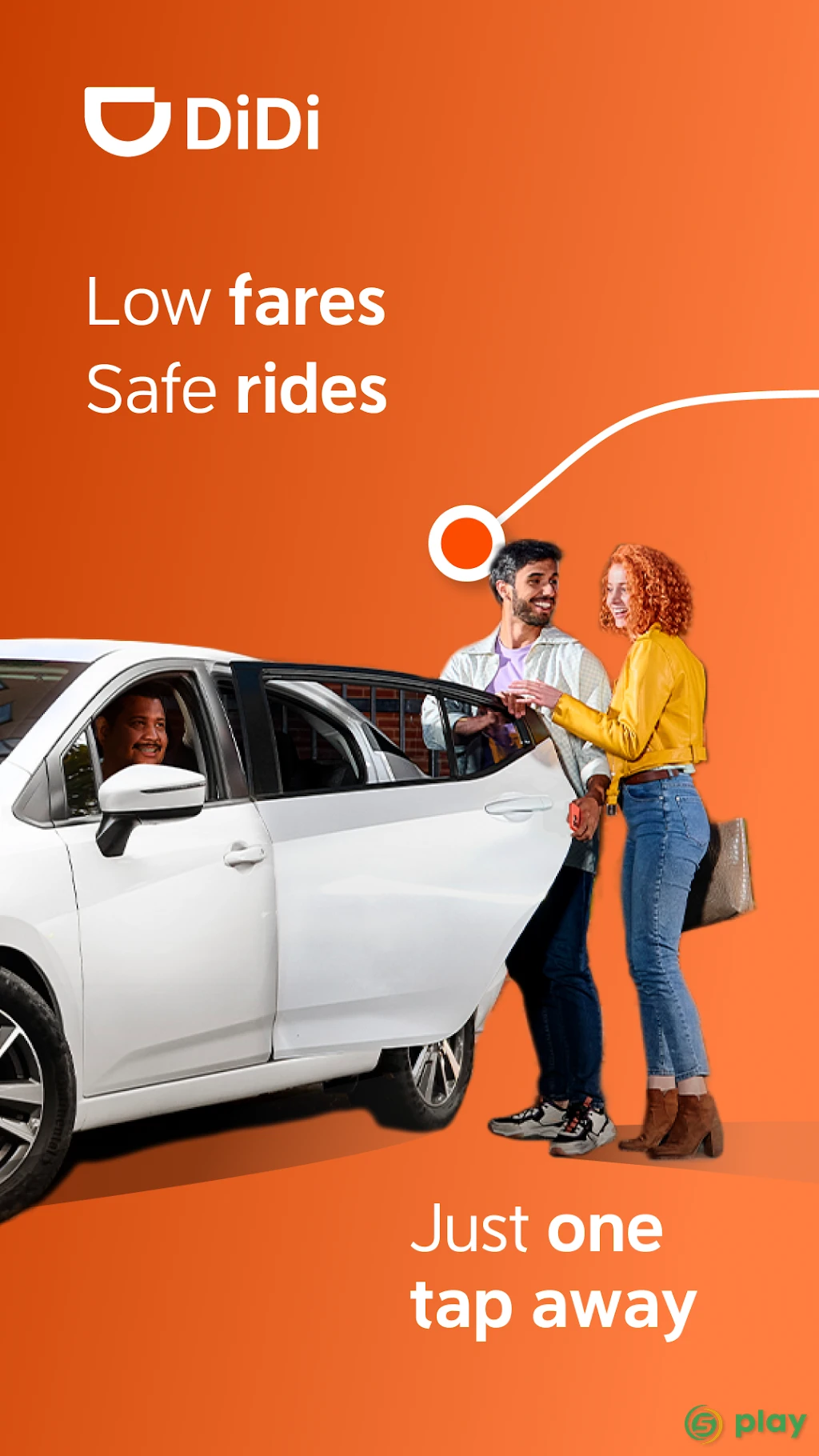 DiDi Rider: Сэкономьте на доступных поездках — скриншот 1