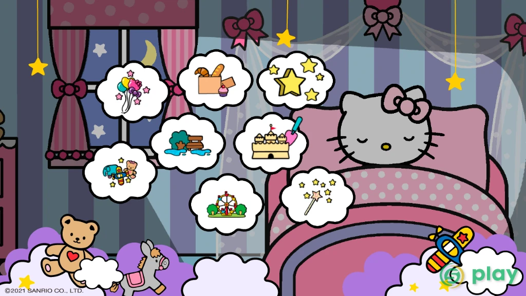 Hello Kitty: Спокойной ночи — скриншот 8