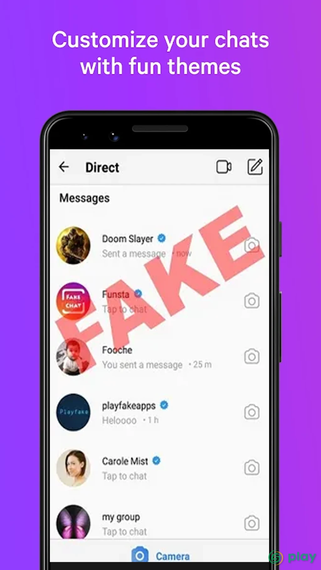 MeMiMessage Roleplay Chat Fanfic Fake Text Stories — скриншот 1