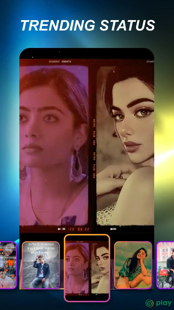 mAst - Video Status Maker App — скриншот 4
