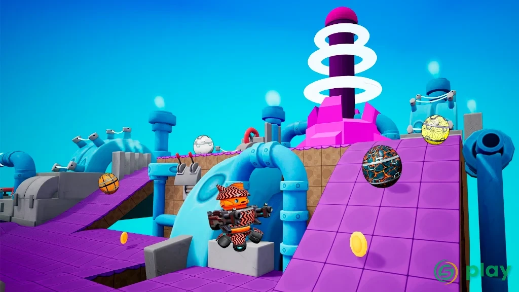 Marble Clash: 3D Бои Роботов — скриншот 4