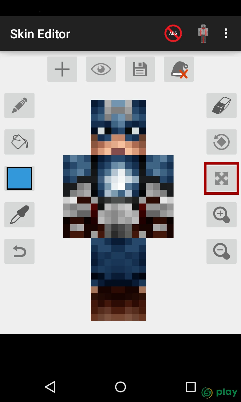 Skin Editor 3D for Minecraft — скриншот 8