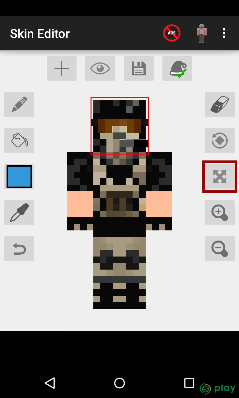 Skin Editor 3D for Minecraft — скриншот 9