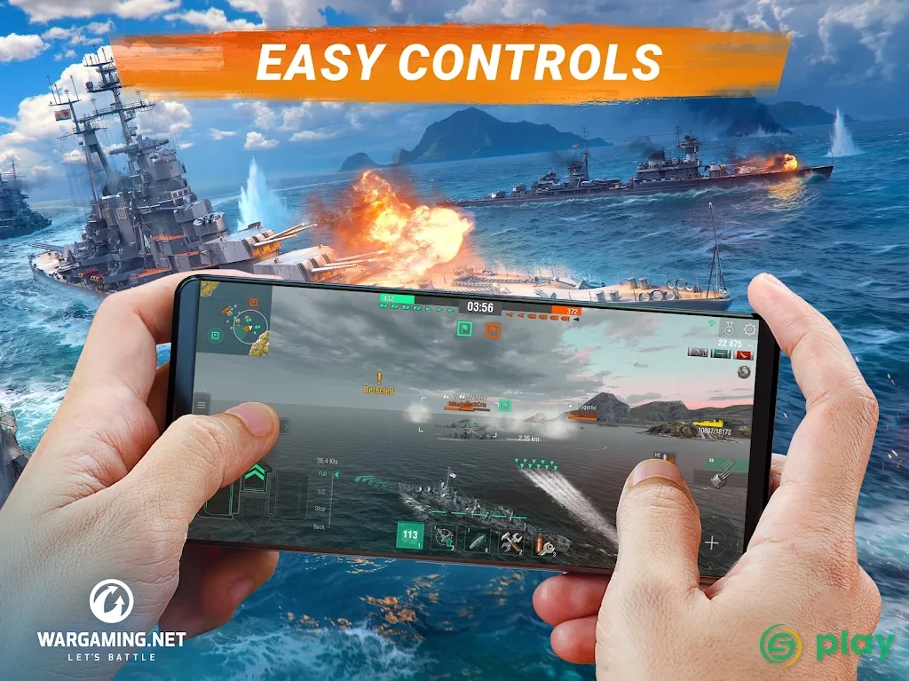 World of Warships Blitz: военно-морской MMO шутер — скриншот 7