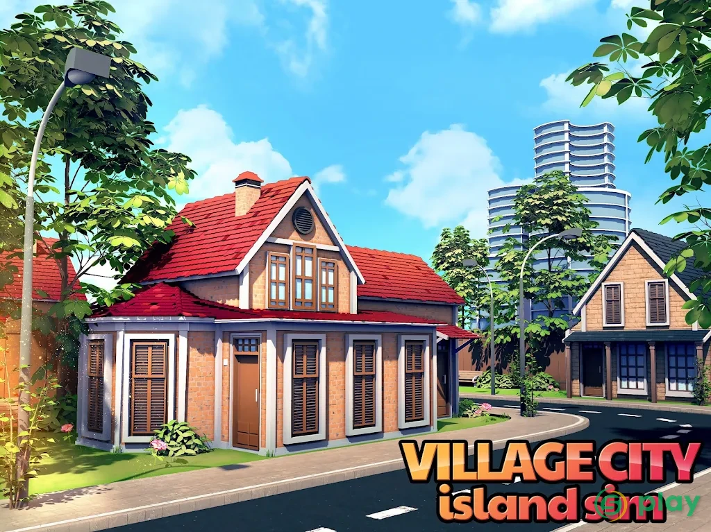 Вилидж-сити остров Сим Village City Simulation — скриншот 6
