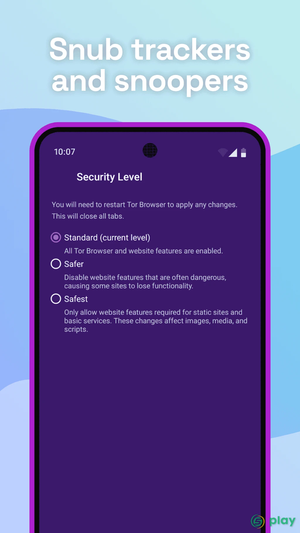 Tor Browser — скриншот 4