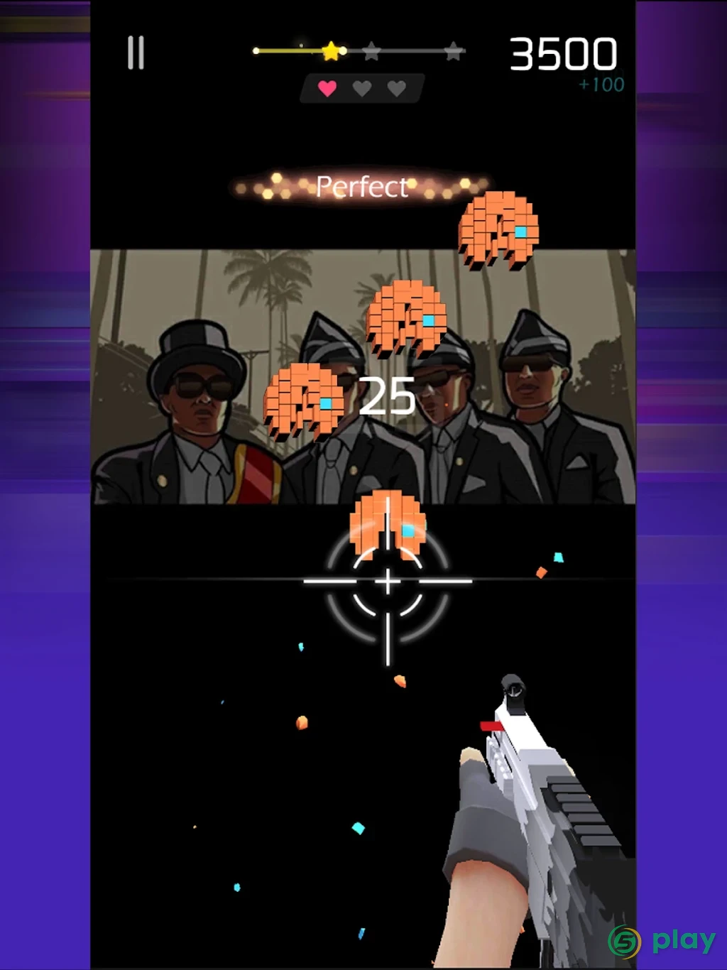 Beat Shooter - Gunshots Rhythm Game — скриншот 9