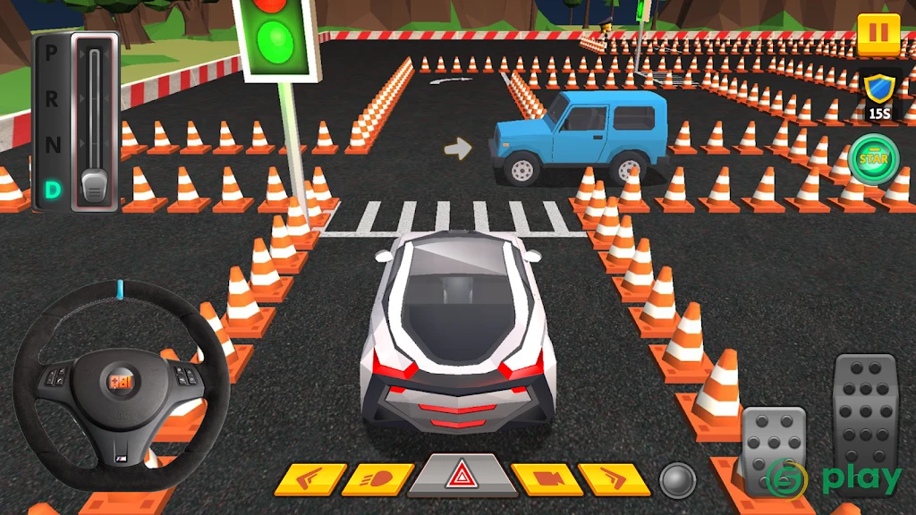 Car Parking 3D Pro : City car driving — скриншот 4