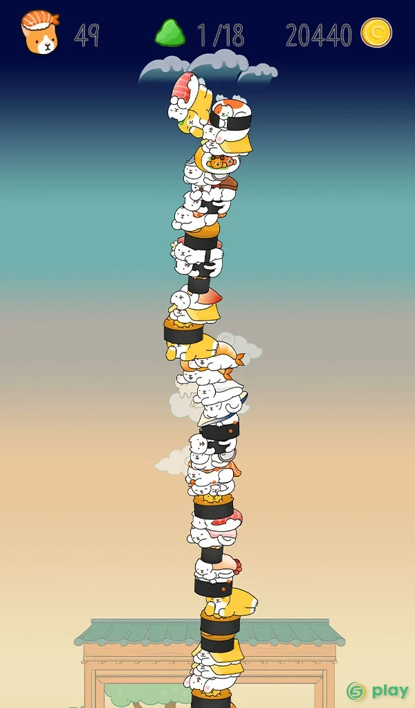 Neko Sushi - Stack Game — скриншот 11