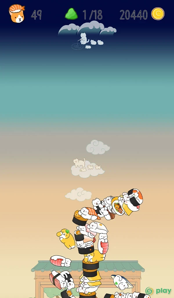 Neko Sushi - Stack Game — скриншот 12