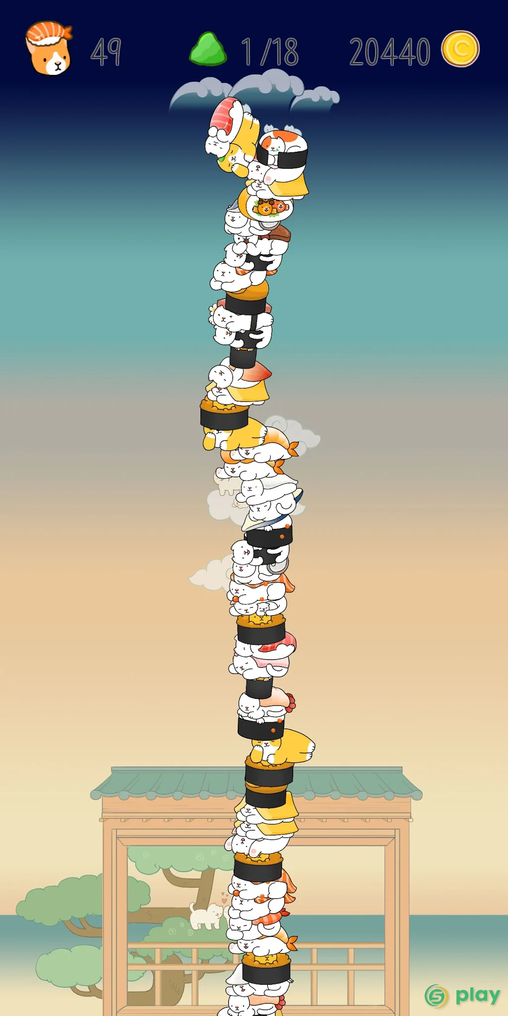 Neko Sushi - Stack Game — скриншот 4